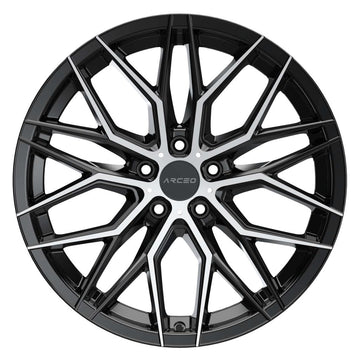 ARC-20141-32 10.0x20" -5x120 ET40 72.6 Black Diamond VALENCIA Jant (4 Adet)